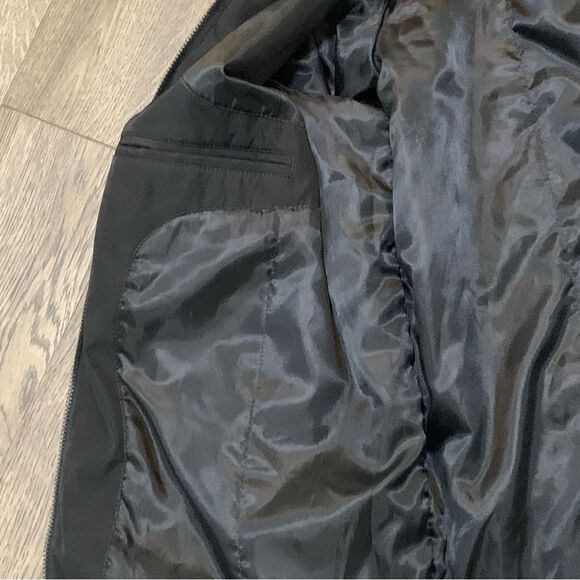 KENNETH COLE REACTION Jacket Men’s L Black Full Zip Inner Outer Pockets. - Picture 12 of 16